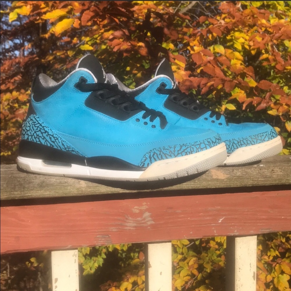 Air Jordan Powder Blue 3